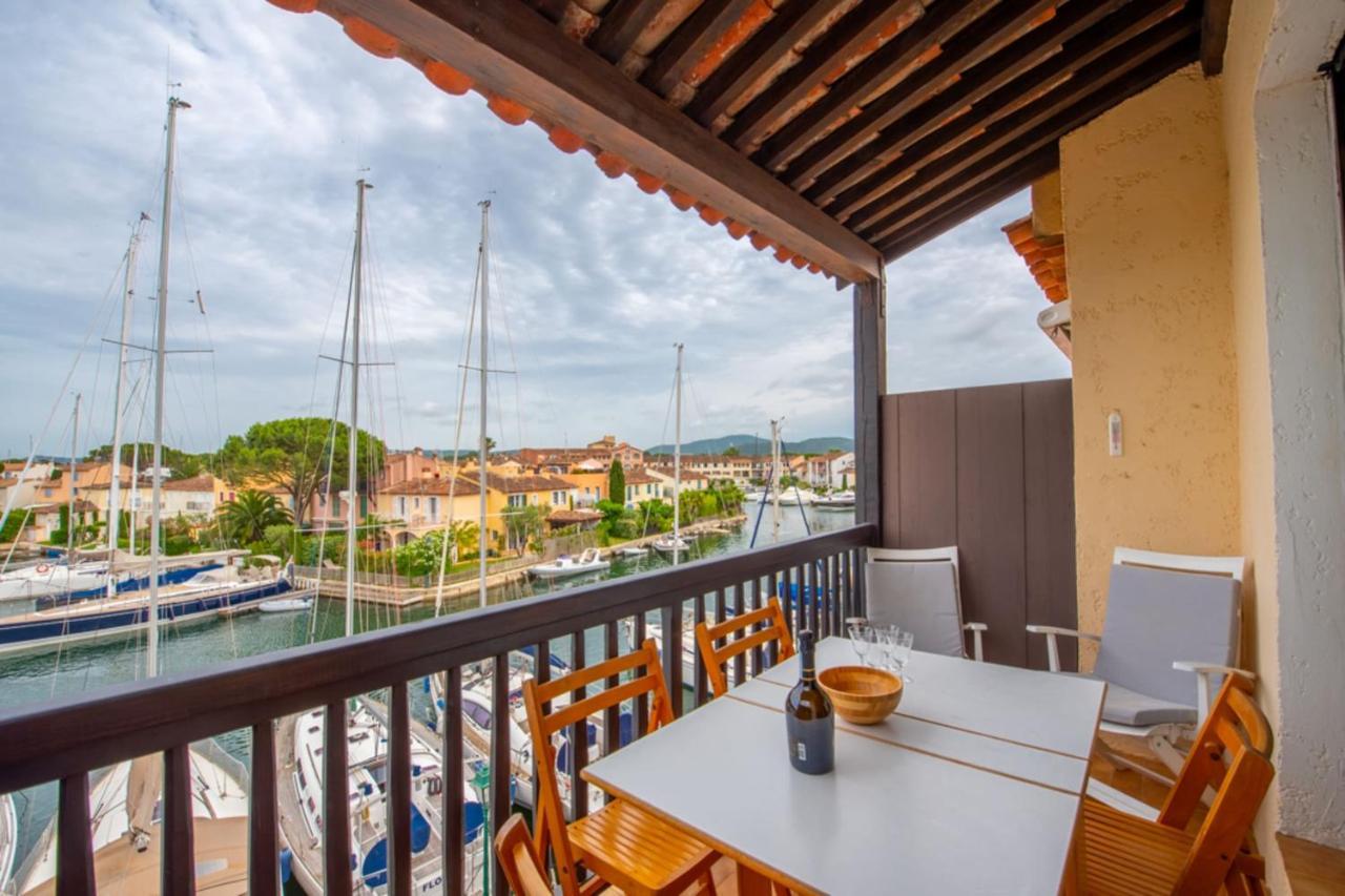 Nice Apt In Front Of The Marina In Grimaud Apartment Exterior photo